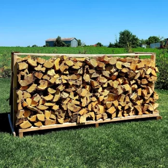 3 Cordes de bois de chauffage – Service tout inclus