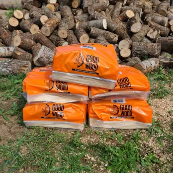 Lot de sacs de bois d’allumage (5 à 50 sacs): Livraison incluse